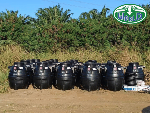 ถังบำบัดน้ำเสีย (พีอี)