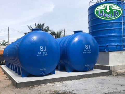 ถังไฟเบอร์กลาส