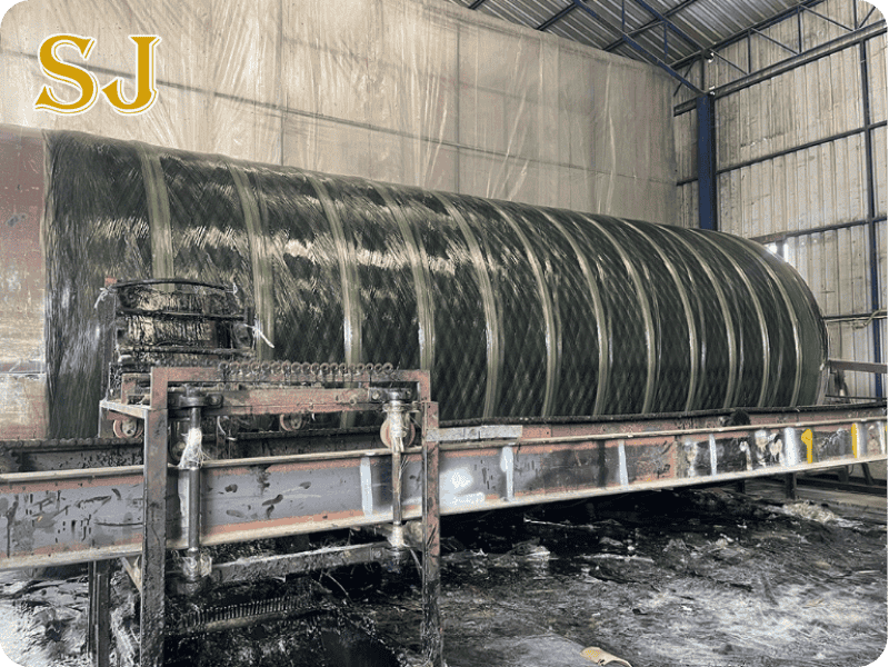 ถังบำบัดขนาดใหญ่สำหรับงานอุตสาหกรรม